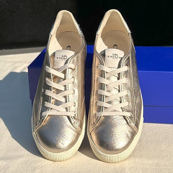 Coach Champagne Color Sneakers - Picture 1 of 7